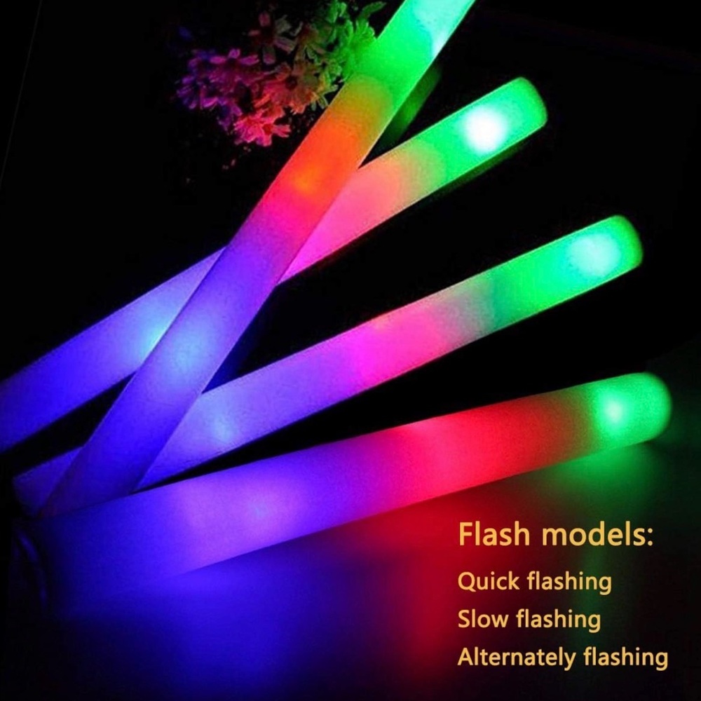 LED Glow Sticks for Parties - 3 colors - 32pack